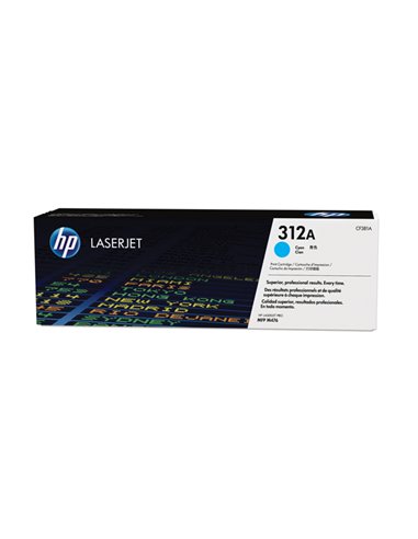 HP 312A TONER CIANO HP LASERJET CF381A HP PRODOTTI PER LASER