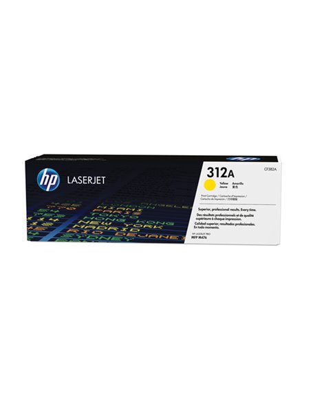 HP 312A TONER GIALLO HP LASERJET CF382A HP PRODOTTI PER LASER