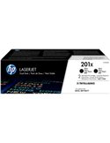 CONFEZIONE DA 2 CARTUCCE TONER NERO ALTA CAPACITA' HP201X CF400XD