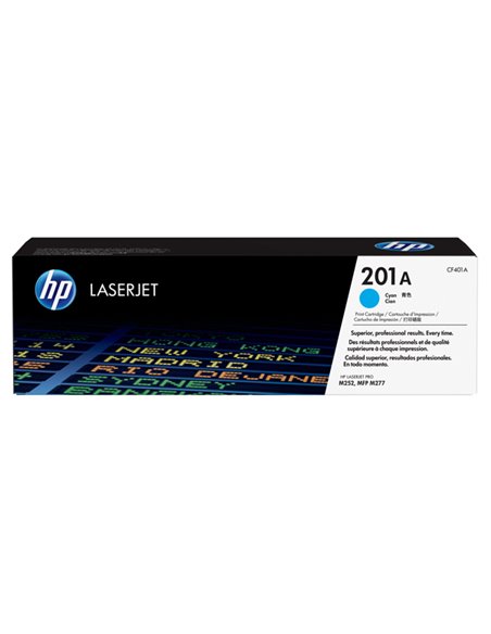 HP 201A TONER CARTRIDGE CIANO LASER JET SERIE M252/M277 CF401A HP PRODOTTI PER LASER