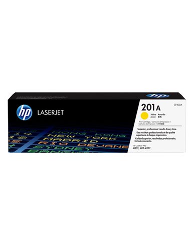 HP 201A TONER CARTRIDGE GIALLO LASER JET SERIE M252/M277 CF402A HP PRODOTTI PER LASER