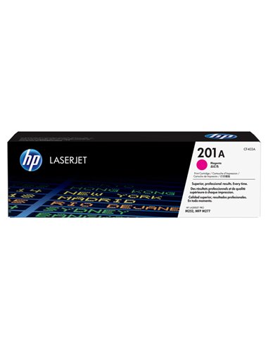 HP 201A TONER CARTRIDGE MAGENTA LASER JET SERIE M252/M277 CF403A