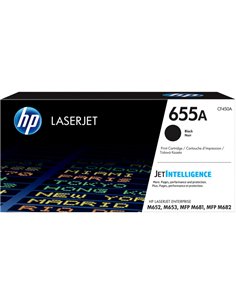 TONER NERO HP 655A COLOR LASERJET ENTERPRISE SERIE M652-M653-M681-M682 CF450A HP PRODOTTI PER LASER