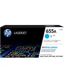 TONER CIANO HP 655A COLOR LASERJET ENTERPRISE SERIE M652-M653-M681-M683 CF451A
