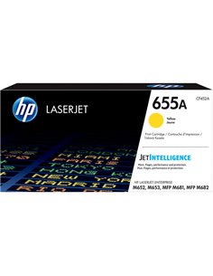 TONER GIALLO HP 655A COLOR LASERJET ENTERPRISE SERIE M652-M653-M681-M683 CF452A HP PRODOTTI PER LASER