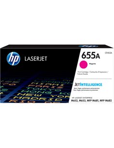 TONER MAGENTA HP 655A COLOR LASERJET ENTERPRISE SERIE M652-M653-M681-M683 CF453A HP PRODOTTI PER LASER