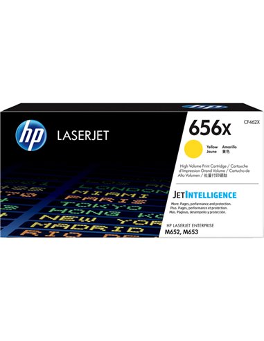 TONER GIALLO HP656X COLOR LASERJET ENTERPRISE M652-M653 CF462X HP PRODOTTI PER LASER