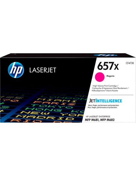 TONER MAGENTA HP 657X COLOR LASERJET ENTERPRISE M681-M682 CF473X HP PRODOTTI PER LASER