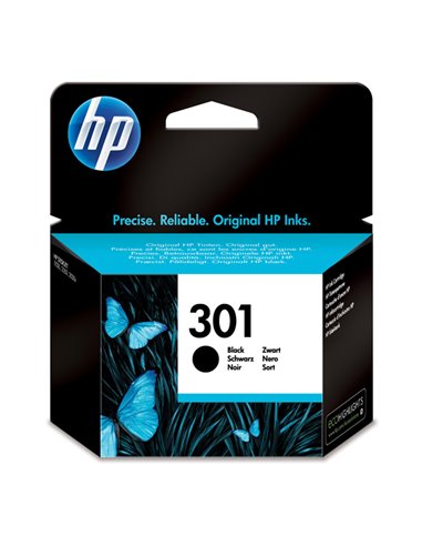 CARTUCCIA A GETTO D'INCHIOSTRO HP 301 NERO CH561EE