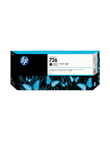 CARTUCCIA INCHIOSTRO NERO OPACO HP 726 CH575A HP PRODOTTI PER STAMPANTI GRAFICHE