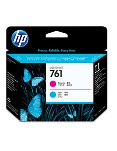 TESTINA DI TAMPA DESIGNJET HP 761 MAGENTA / CIANO CH646A HP INKJET
