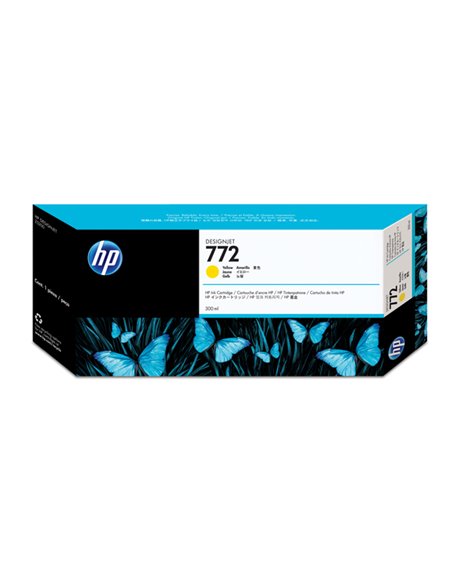 CARTUCCIA D'INCHIOSTRO DESIGNJET HP 772 DA 300 ML GIALLO CN630A HP PRODOTTI PER STAMPANTI GRAFICHE