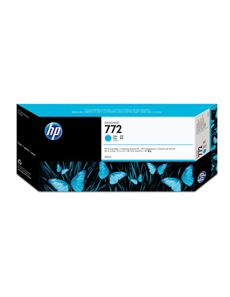 CARTUCCIA DESIGNJET HP 772 DA 300 ML CIANO CN636A HP PRODOTTI PER STAMPANTI GRAFICHE