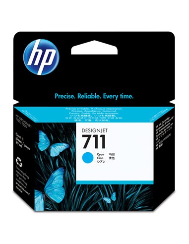 CARTUCCIA D'INCHIOSTRO HP 711 DA 29 ML CIANO CZ130A