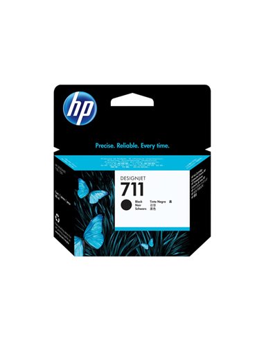CARTUCCIA D'INCHIOSTRO HP 711 DA 80 ML NERO CZ133A