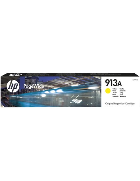 CARTUCCIA GIALLO HP 913A PageWide 377dw-352fw F6T79AE HP INKJET