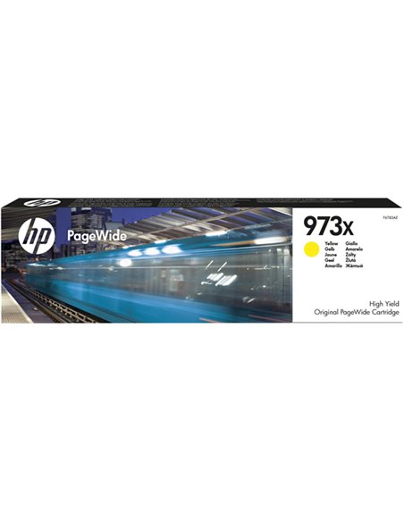 CARTUCCIA GIALLO HP 973X PageWide 477DWT-452DWT F6T83AE