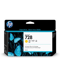 CARTUCCIA GETTO D'INCHIOSTRO HP 728 GIALLO 130ML F9J65A