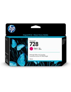CARTUCCIA GETTO D'INCHIOSTRO HP 728 MAGENTA 130ML F9J66A