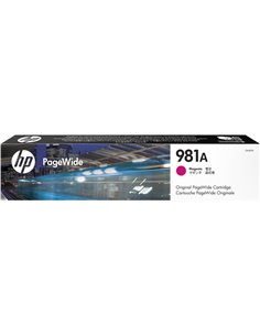 HP 981A INK CARTRIDGE PAGEWIDE MAGENTA 6.000PAG J3M69A HP PRODOTTI PER LASER
