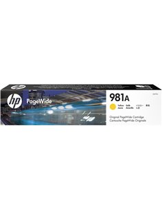 HP 981A INK CARTRIDGE PAGEWIDE GIALLO 6.000PAG J3M70A HP PRODOTTI PER LASER