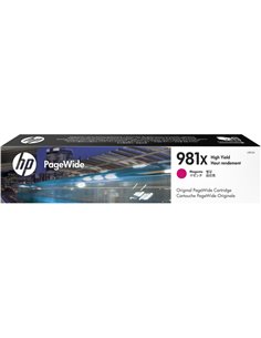 HP 981X INK CARTRIDGE PAGEWIDE MAGENTA 10.000PAG L0R10A HP PRODOTTI PER LASER
