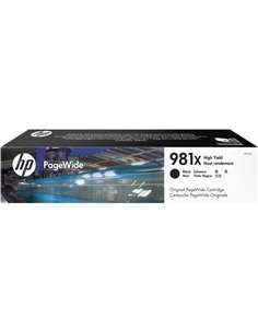 HP 981X INK CARTRIDGE PAGEWIDE NERO 10.000PAG L0R12A HP PRODOTTI PER LASER