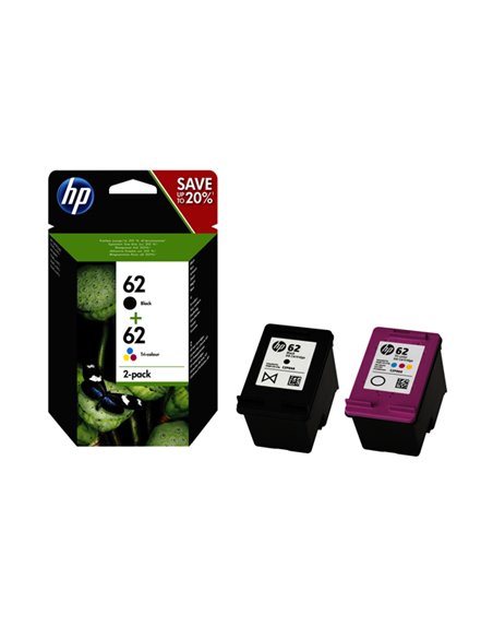 HP 62 INK CARTRIDGE COMBO 2-Pack nero+colore N9J71AE HP INKJET