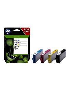 HP 364 CMYK INK CARTRIDGE COMBO 4-Pack N9J73AE HP INKJET