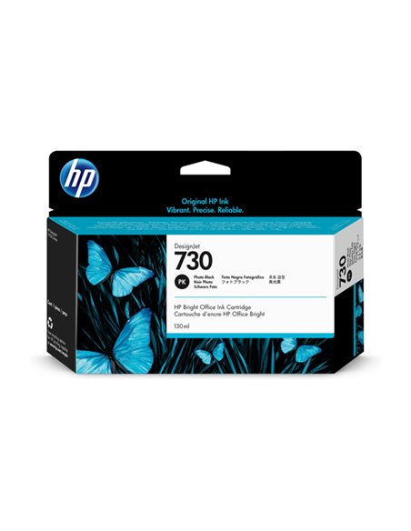 CARTUCCIA INCHIOSTRO NERO FOTOGRAFICO HP DESIGNJET 730 da 130 ml P2V67A