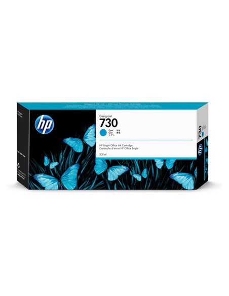CARTUCCIA INCHIOSTRO CIANO HP DESIGNJET 730 DA 300 ml P2V68A