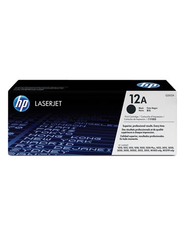 CARTUCCIA DI STAMPA ULTRAPRECISE STAMPANTI HP LASERJET 1010/12/15  3015/20/30 Q2612A