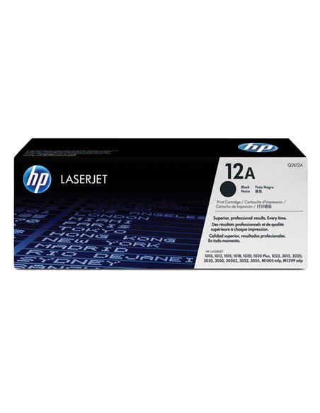 CARTUCCIA DI STAMPA ULTRAPRECISE STAMPANTI HP LASERJET 1010/12/15  3015/20/30 Q2612A