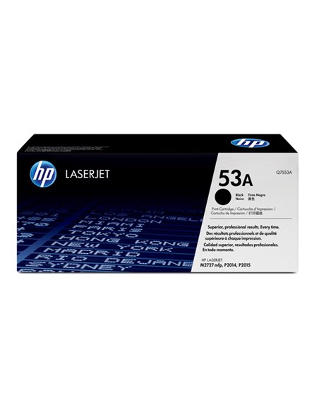 CARTUCCIA DI STAMPA HP LASERJET NERO LJ P2015 Q7553A HP PRODOTTI PER LASER