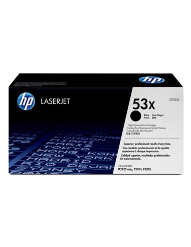 CARTUCCIA DI STAMPA HP LASERJET NERO LJ P2015 Q7553X HP PRODOTTI PER LASER