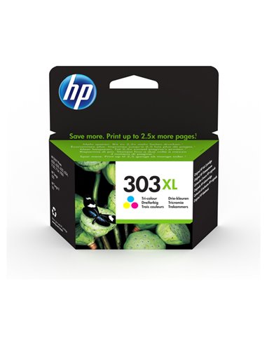 CARTUCCIA A GETTO D'INCHIOSTRO HP 303XL TRICROMIA T6N03AE