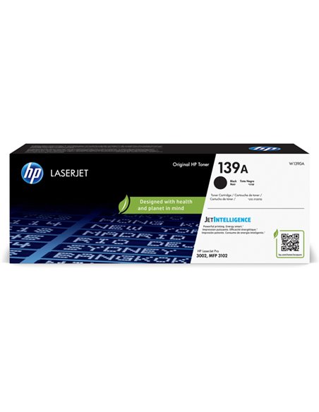 Cartuccia toner nero LaserJet originale HP 139A W1390A