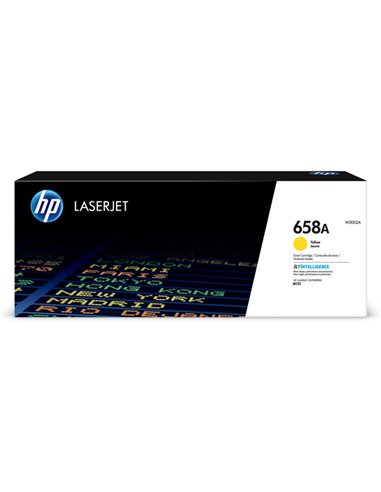 Cartuccia toner Hp giallo originale LaserJet HP 658A W2002A HP PRODOTTI PER LASER