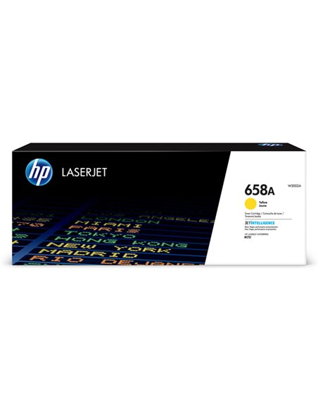 Cartuccia toner Hp giallo originale LaserJet HP 658A W2002A HP PRODOTTI PER LASER