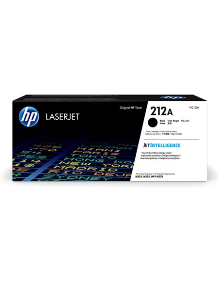 Cartuccia Toner Nero 212A per Hp Laser Jet Enterprise M554-M555-MFP M578 Series W2120A HP PRODOTTI PER LASER