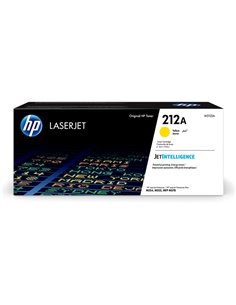 Cartuccia Toner Giallo 212A per Hp Laser Jet Enterprise M554-M555-MFP M578 Serie W2122A HP PRODOTTI PER LASER