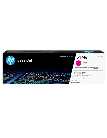 Hp Toner Magenta 219A _1.200 pag W2193A