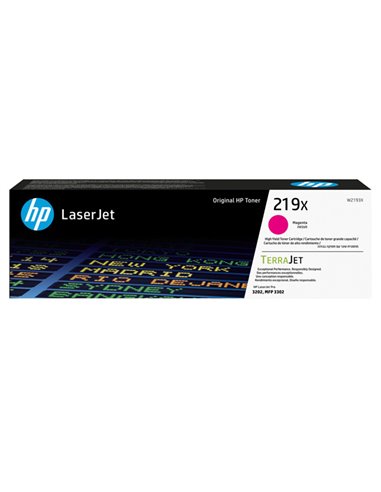 Hp Toner Magenta 219X _2.500 pag W2193X