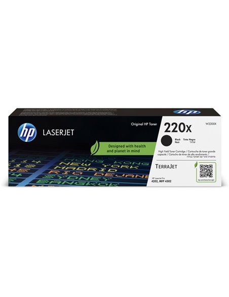 HP Cartuccia toner originale nero LaserJet HP 220X_7.500 pag W2200X HP PRODOTTI PER LASER