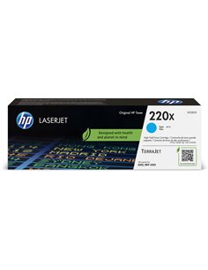 HP Cartuccia toner originale ciano LaserJet HP 220X_5.500 pag W2201X HP PRODOTTI PER LASER