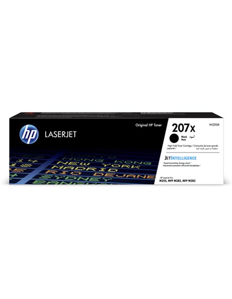 Toner Nero HP Color LaserJet Pro M255/MFP M282/ M283_3.150 pag W2210X