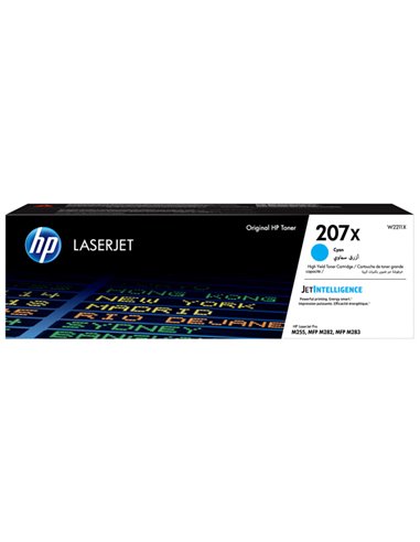 Toner Ciano HP Color LaserJet Pro M255/MFP M282/ M283_2.450 pag W2211X HP PRODOTTI PER LASER