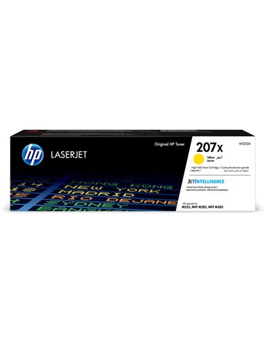 Toner GialloHP Color LaserJet Pro M255/MFP M282/ M283_2.450pag W2212X HP PRODOTTI PER LASER