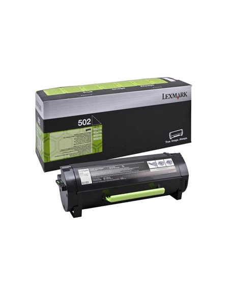 TONER 502 RETURN PROGRAM CAPACITA' STANDARD 50F2000 LEXMARK BPD TONER PER LASER