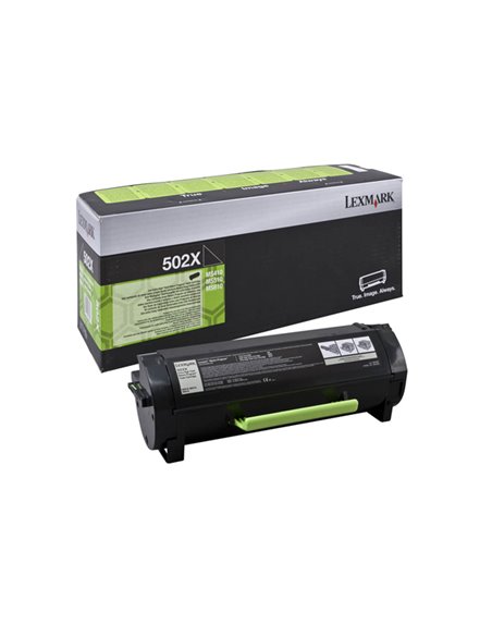 TONER 502X RETURN PROGRAM ALTISSIMA CAPACITA' 50F2X00 LEXMARK BPD TONER PER LASER